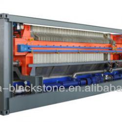 New popular sludge dewatering filter press