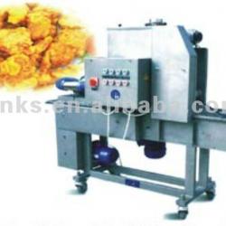 new style movable powdering machine for hamburger patty