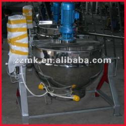 New style steam jacketed kettle tilting jacketed kettle