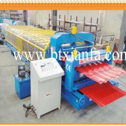 New Type Hydraulic Glazed Tile And Trapezoidal Double Sheet Colored tile making machine CE