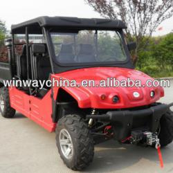 Newest 1000cc diesel utility vehicle 4x4 4seats,hot sale