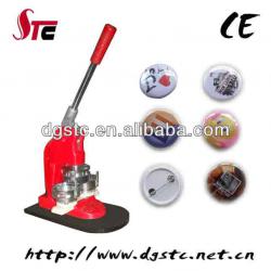 Newest manual pin button making machine