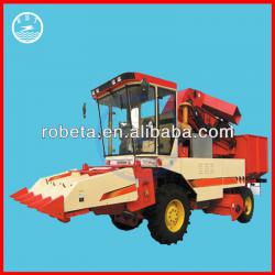 newest type corn harvester self-propelled mini corn combine harvester low price