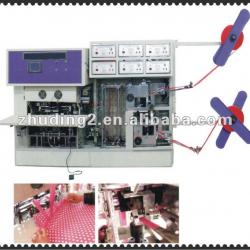 Newly designed!Full automatic soft handle sealing machine,one time handle bag forming machine, handle bag making machine