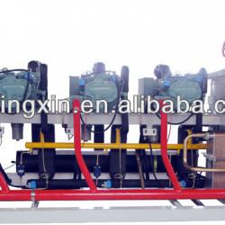 NINGXIN Multi-compressor condensing unit NLDD3-75 with low temp. screw compressor for large cold room