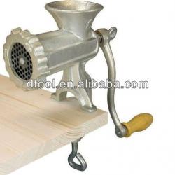 No.8 cast iron manual meat mincer machine