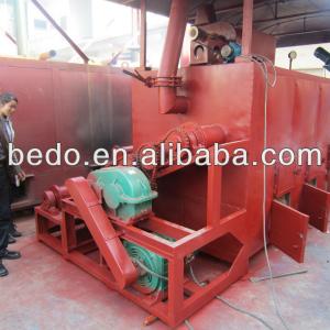 No smoking wooden dust charring machine/sawdust carbonization stove with CE certification