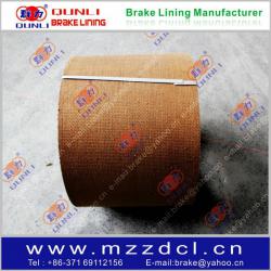 Non asbestos woven resin brake lining roll