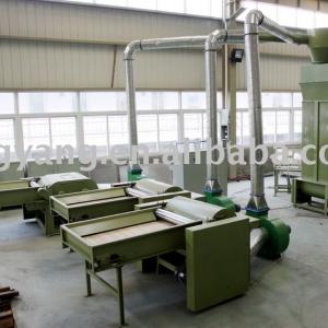 Nonwoven ballfiber pillow filling line