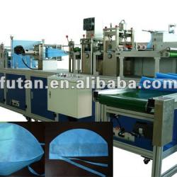 Nonwoven cap making machine