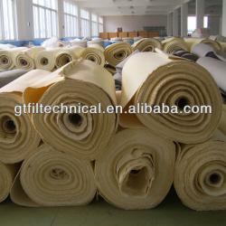 nonwoven filberglass dust filter fabric media