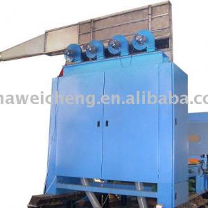 Nonwoven machine air pressure feeder