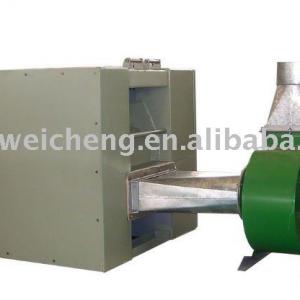 Nonwoven machine rim charge opener