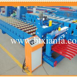 Normal Arc Color Steel Glazed Tile Roll Forming Machine HeBei BoTou