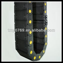 Nylon flexible cable carrier chain