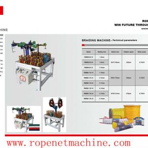 nylon rope braided cord making machine made in China