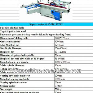 OBT-SMJ 6132TY-1 woodworking machine