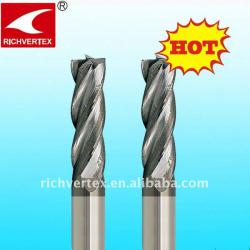 OEM cnc carbide flat end mill tungsten steel milling cutter