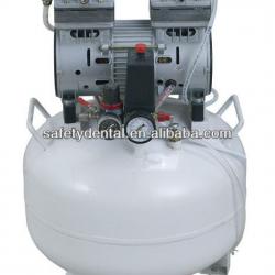 Oil free dental air compressor for one dental chair unit