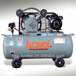 Oil free piston air compressor