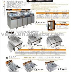 Oil-water fryer