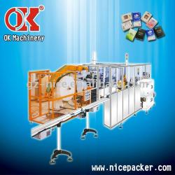 OK-ZB250 Type High-speed Full-auto Handkerchief Tissue Production Line(Double lanes)