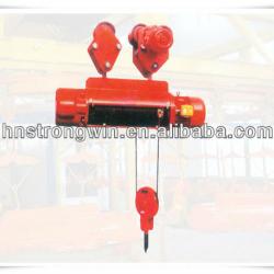 one speed mini Steel wire rope Electric Hoist lifting machine