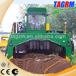 Organic fertilizer compost turner/compost fertilizer turner M4000 CE,GOST-R certificates available