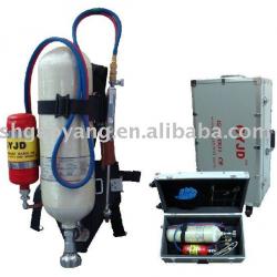 oxy-gasoline backpack steel cutting machine cutting outfit for emergent rescue cutting / firefighting