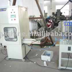 packaging machine for folding,cutting,lining cap