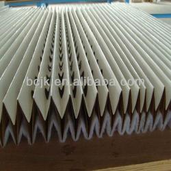 paint booth paper filter /pleated paper filter (manufacturers)