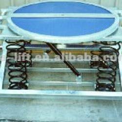 pallet spring loading table