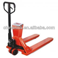 pallet truck with scale