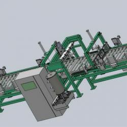 panel sheet automatic brush coating gluing machine line