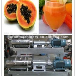 papaya pulping machine