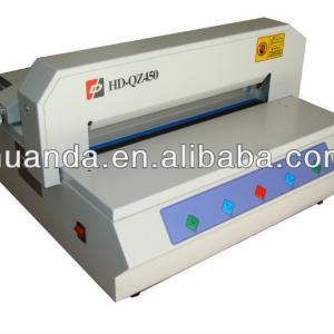 paper cutting machine HD-QZ450,we are factory