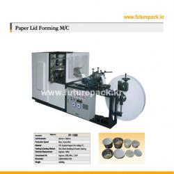 Paper lid machine