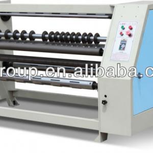 Paper roll slitting rewinding machine