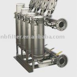 Parallel Stainless Steel Bag Filter Housings