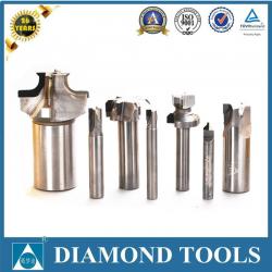 pcd three edges end mill pcd milling tools