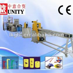 PE foamed noodle extrusion line