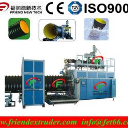 PE Large Diameter Hollow Wall Winding Pipe Machine