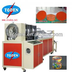 PET plastic cylinder gluing machine in dongguan