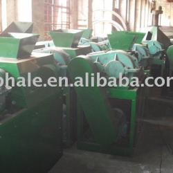 Pig manure pelleting machine