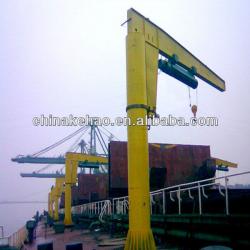 pillar jib crane with remote control