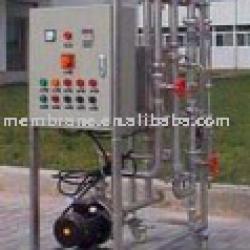 Pilot scale testing ceramic membrane machine