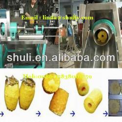 Pineapple peeler corer slicer/pineapple processing machine / hot selling best pineapple machine 0086-15838061759