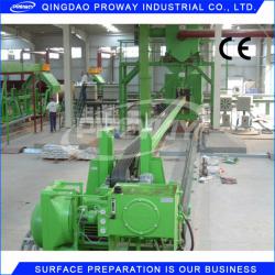 pipe internal shot blasting machine, pipe sand blasting machine