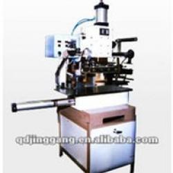 Plane rolling circumference bronzing machine