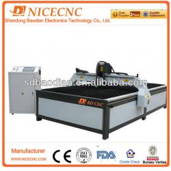 plasma cnc metal cutting machine for steel aluminum